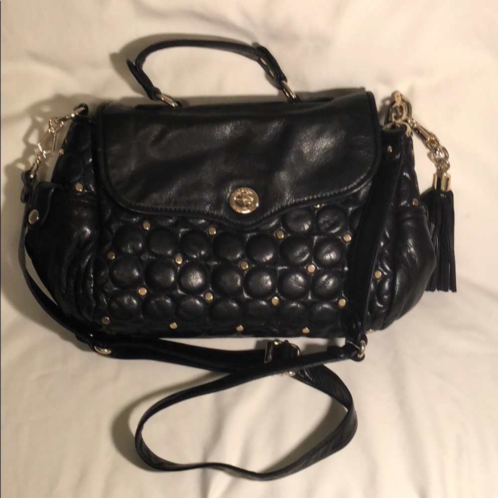 Rebecca Minkoff Casanova Black Quilted Satchel - Picture 2 of 4